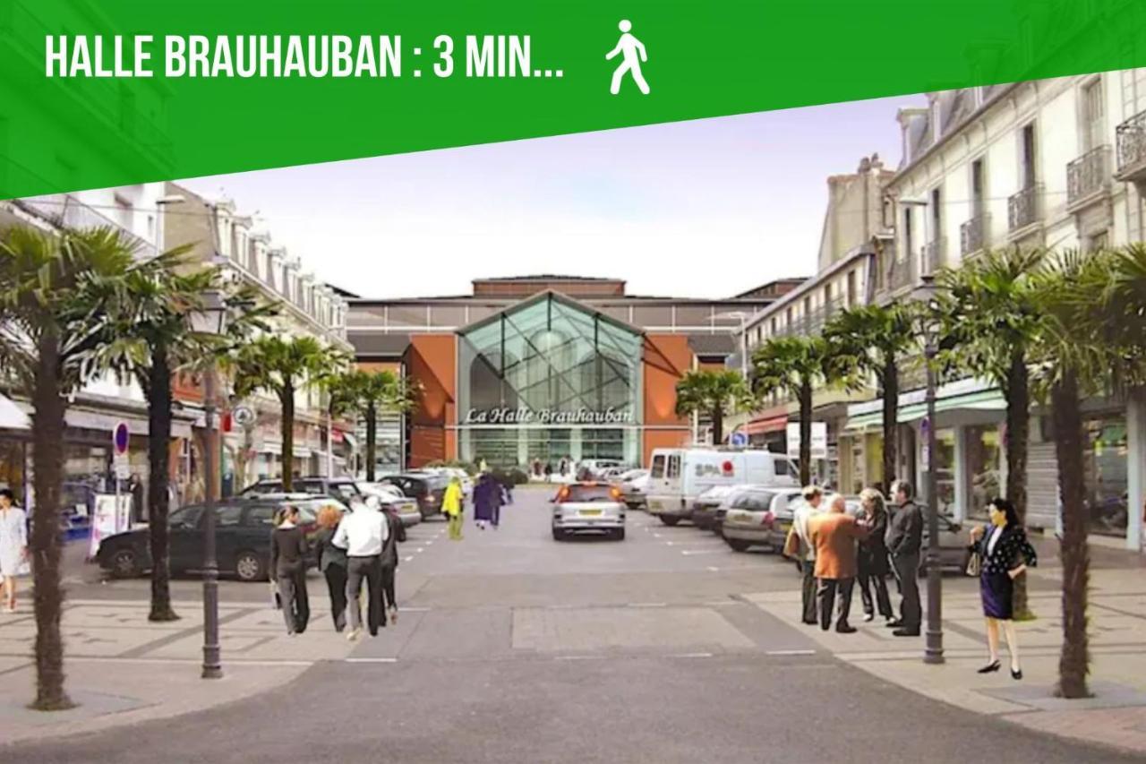 Le Voltaire -2 Chambres- 70M2- Hypercentre-Parking-Wifi Fibre- Nouvelle Literie Tarbes Luaran gambar